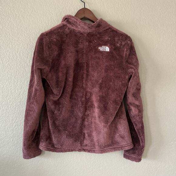 The North Face Osolita Jacket Girls Large 14 16 Burgundy Red Gorpcore Cozy - Picture 9 of 13